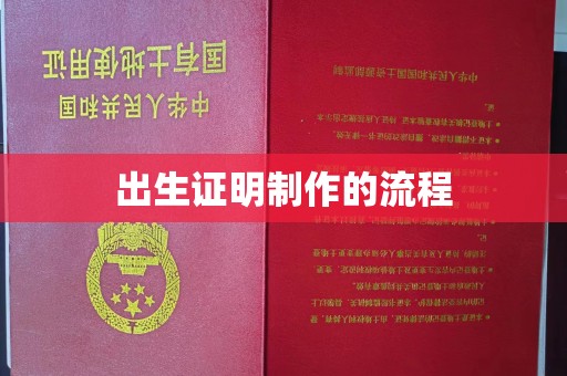 青阳出生证明制作的流程