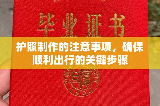 青阳护照制作的注意事项，确保顺利出行的关键步骤